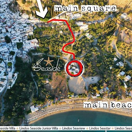 Lindos Seaview Apartment Екстер'єр фото