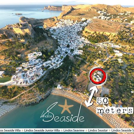 Lindos Seaview Apartment Екстер'єр фото