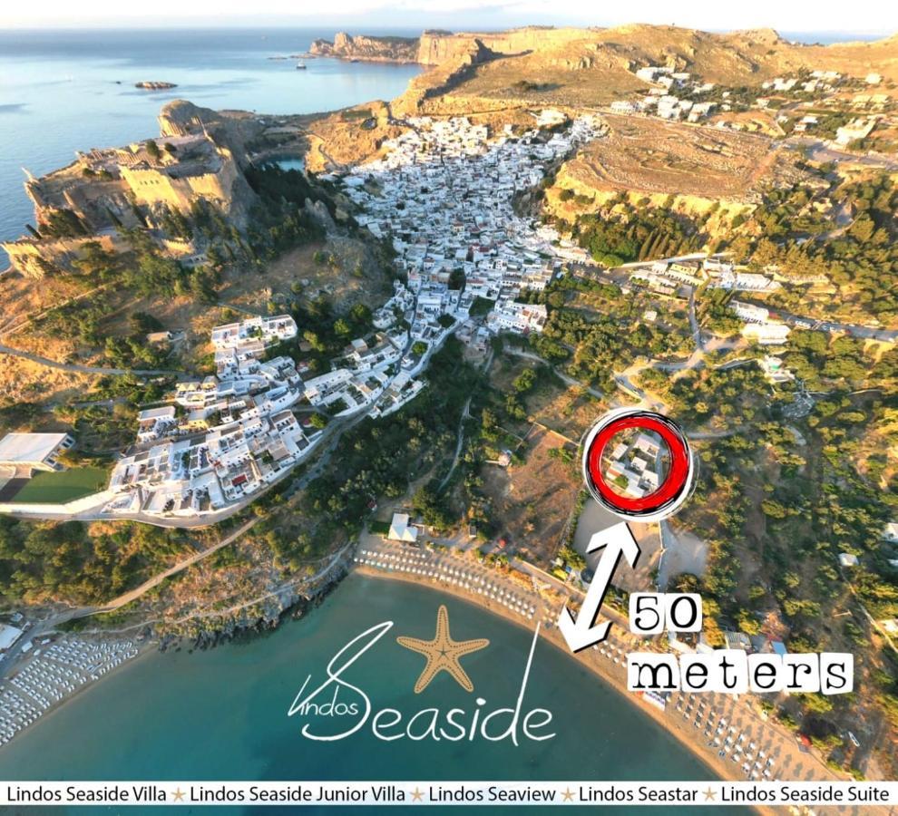 Lindos Seaview Apartment Екстер'єр фото